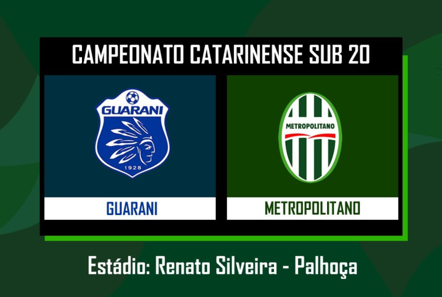 GUARANI VENCE PELO CATARINENSE SUB 20