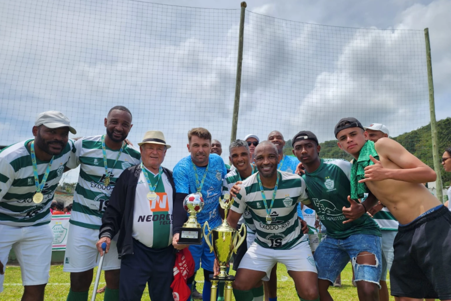 PRADENSE É CAMPEÃO MUNICIPAL DE BIGUAÇU - QUARENTÃO 