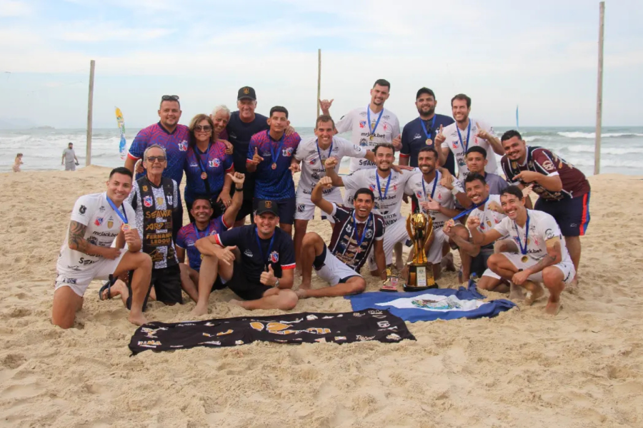 JUVENTOS CAMPEÃO CATARINENSE DE BEACH SOCCER